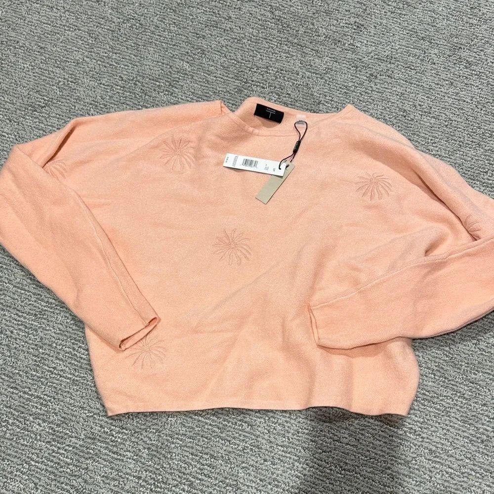 Tahari Light Coral Women's Sweater